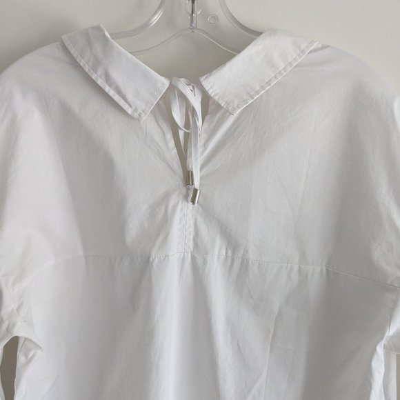 Cache Cache Button Down Blouse with side ties - Picture 3 of 8